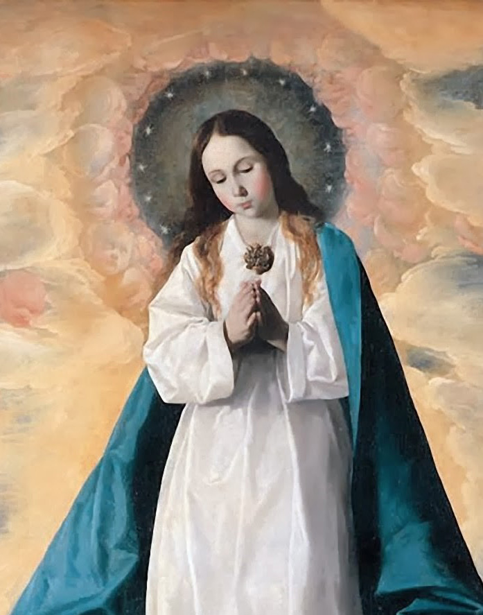 Inmaculada Niña (de Sigüenza)_Zurbarán